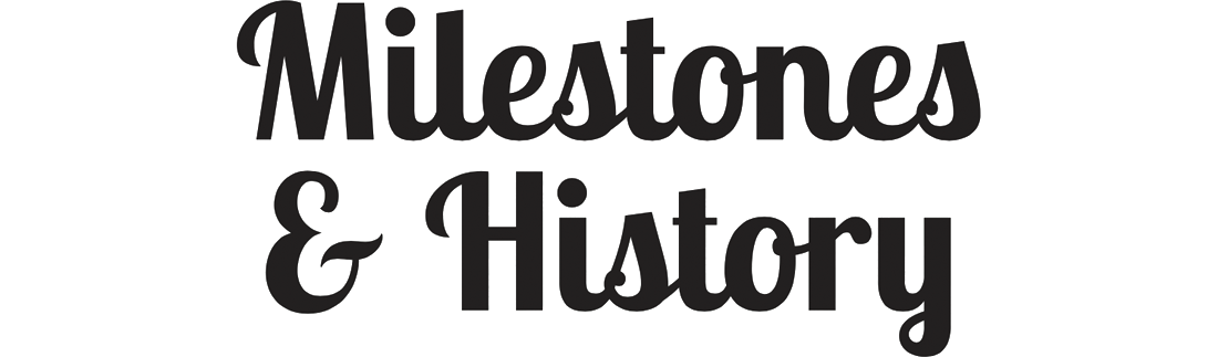 Milestones & History